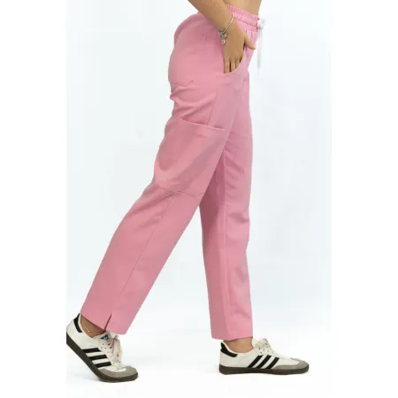 Spodnie medyczne SCRUBS MEDI TEDDY - COSTA VITAL PINK